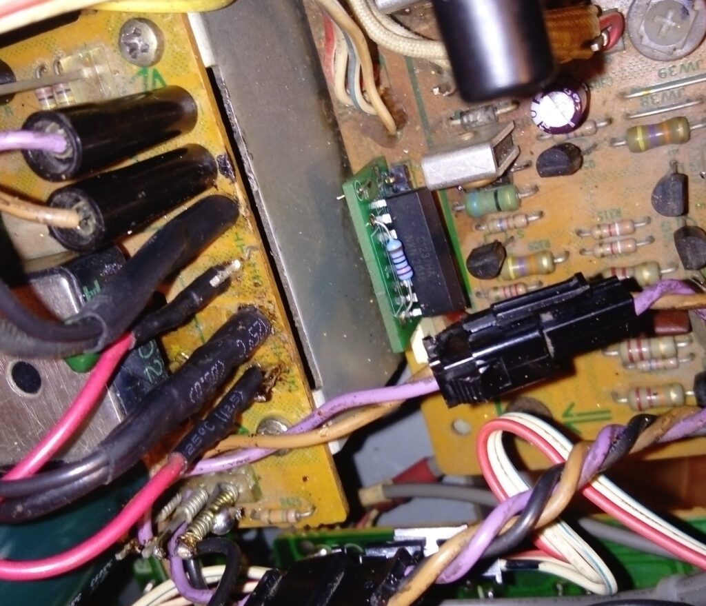 Sony TA-F555ES HA12002 to uPC1237 converter