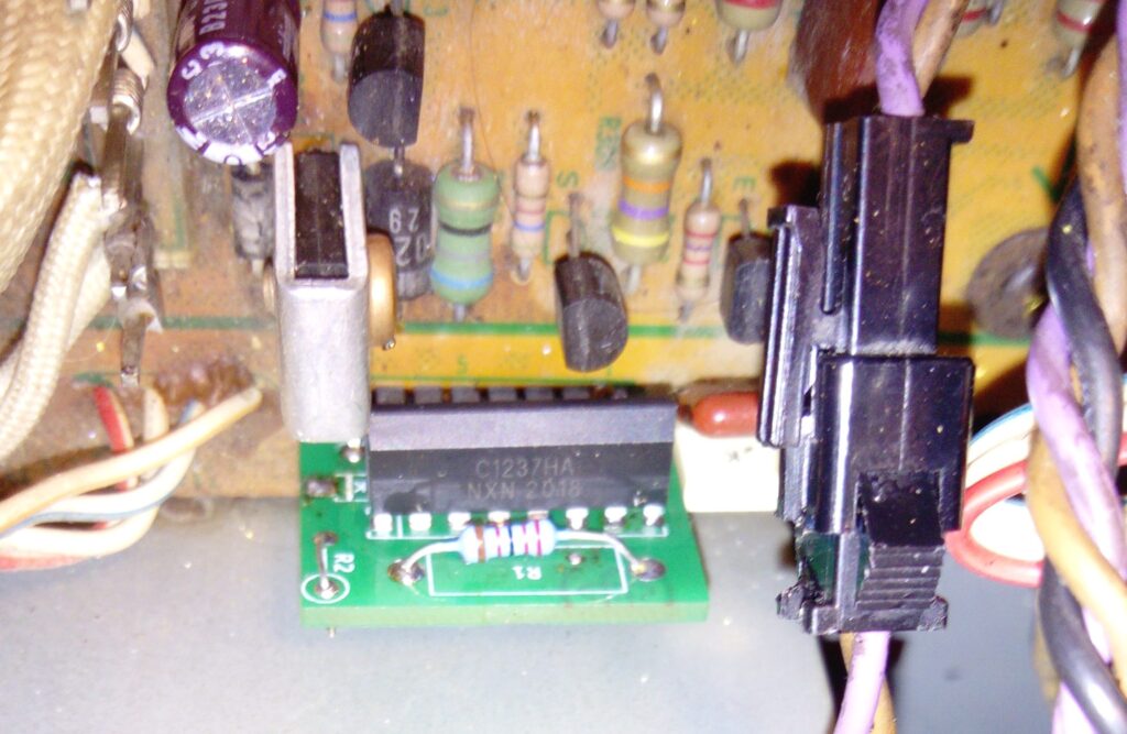 Sony TA-F555ES HA12002 to uPC1237 converter