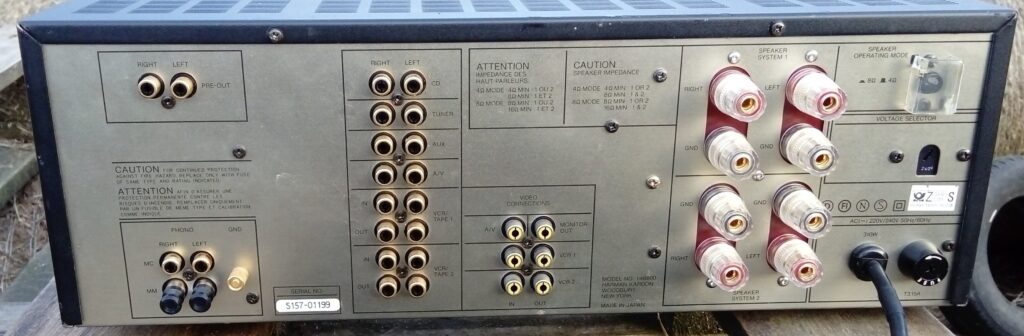 harmam kardon hk6800 back