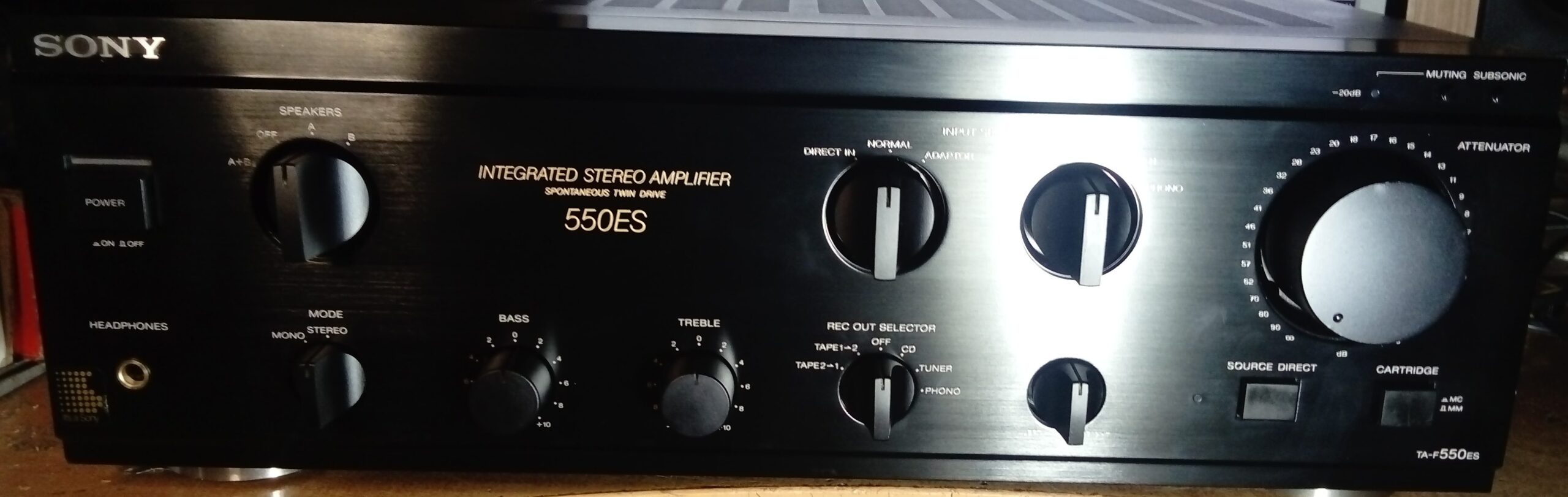 Sony TA-F550ES naprawa